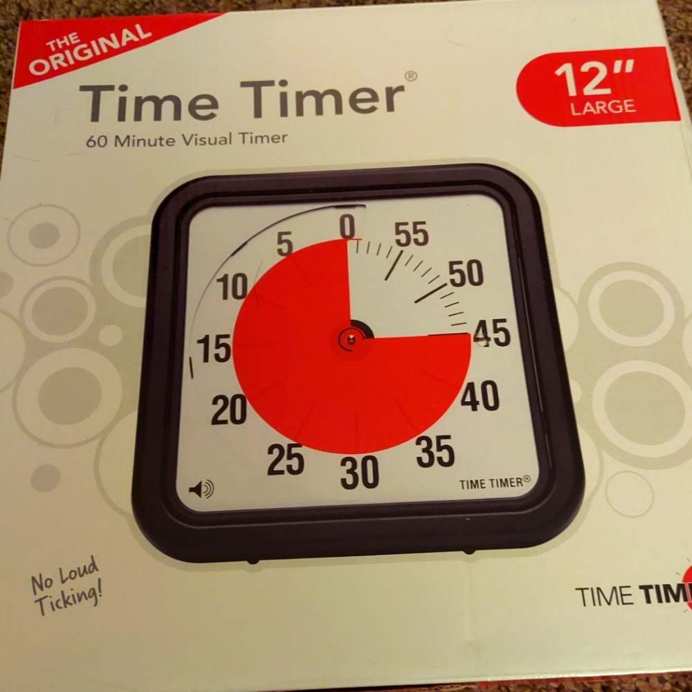 COPY - NIB The Original Time Timer 12"